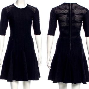 rag & bone black knit dress